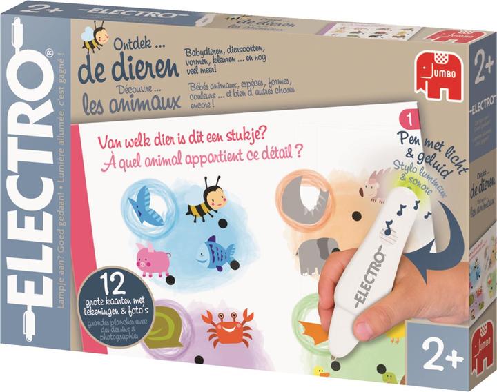 Produktbild Jumbo Electro Wonderpen Entdecken Tiere (Niederländisch, 2 Jahre)