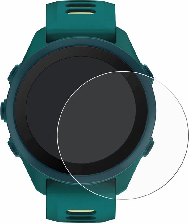 Produktbild upscreen Schutzfolie für Garmin Forerunner 170 Music Displayschutz Displayschutzfolie Folie Klar Transparent