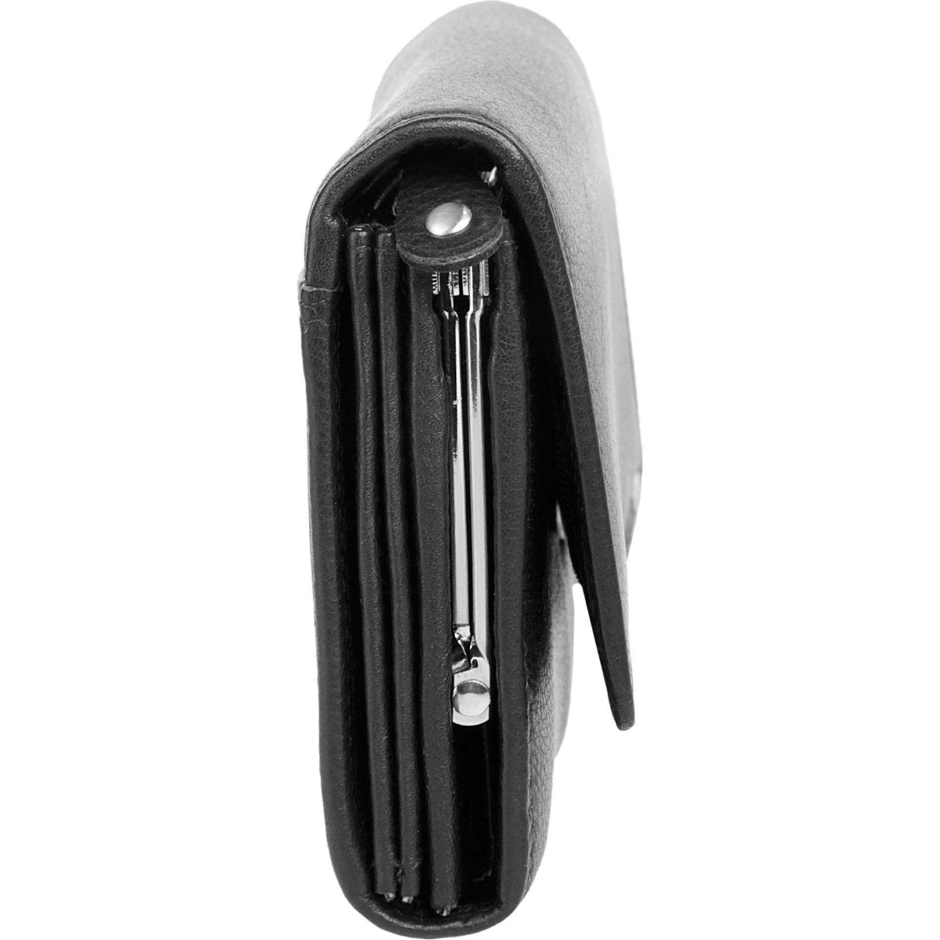 Thumbnail - Bodenschatz, Damen, Portemonnaie, Geldbörse, Schwarz