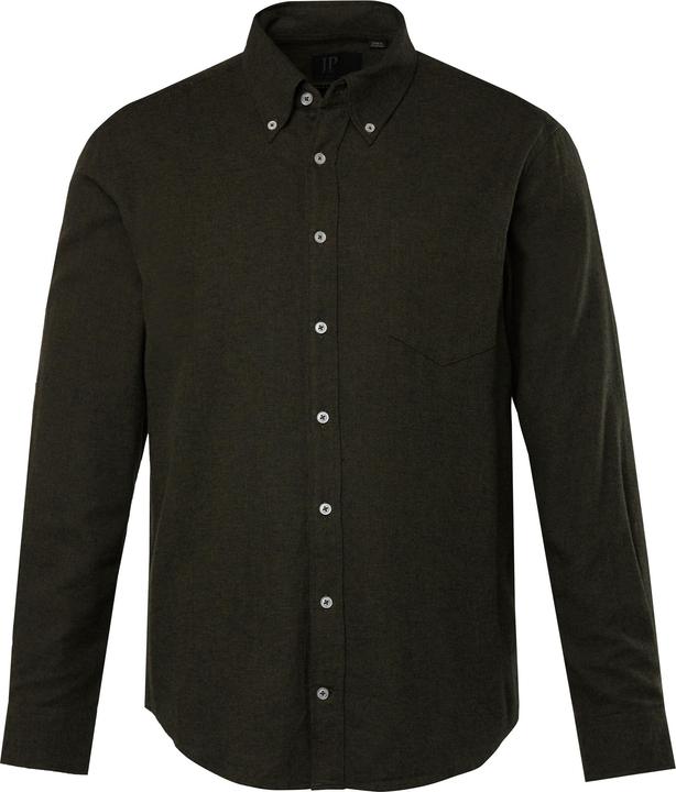 Produktbild JP1880 JP 1880 Flanellhemd, Langarm, Buttondown-Kragen, Modern Fit (8XL)
