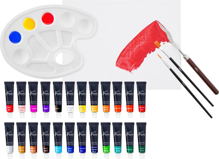 Produktbild Grafix Nassau Classic Acrylfarben-Set, 24x12ml