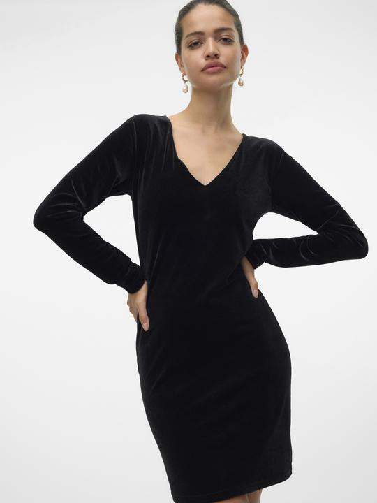 Produktbild Vero Moda Vmeffie Ls Short Dress Jrs Ga (XS)