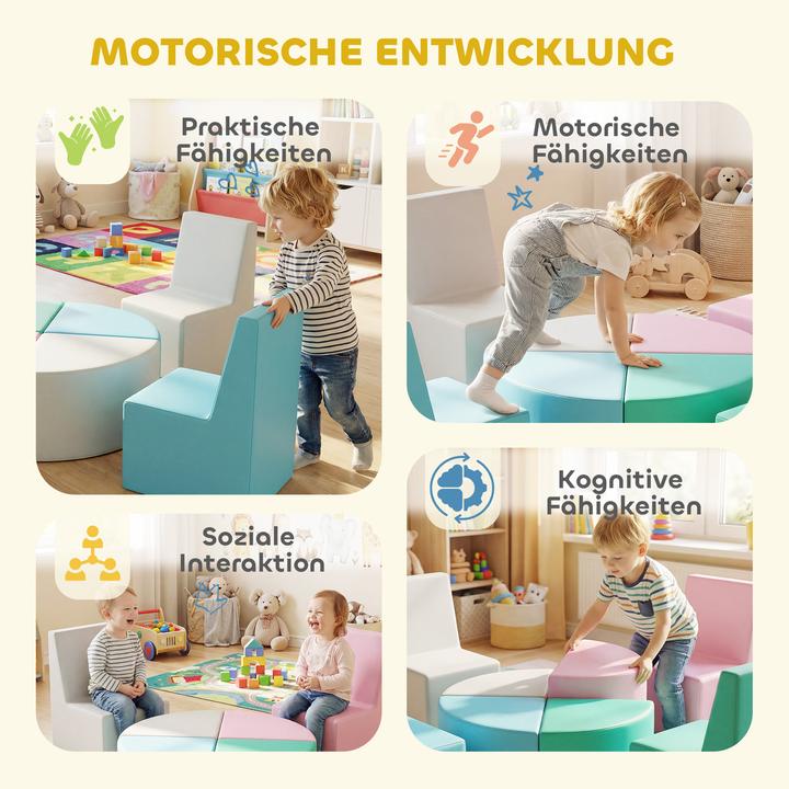 Produktbild Aiyaplay Softbausteine PU, EPE Mehrfarbig