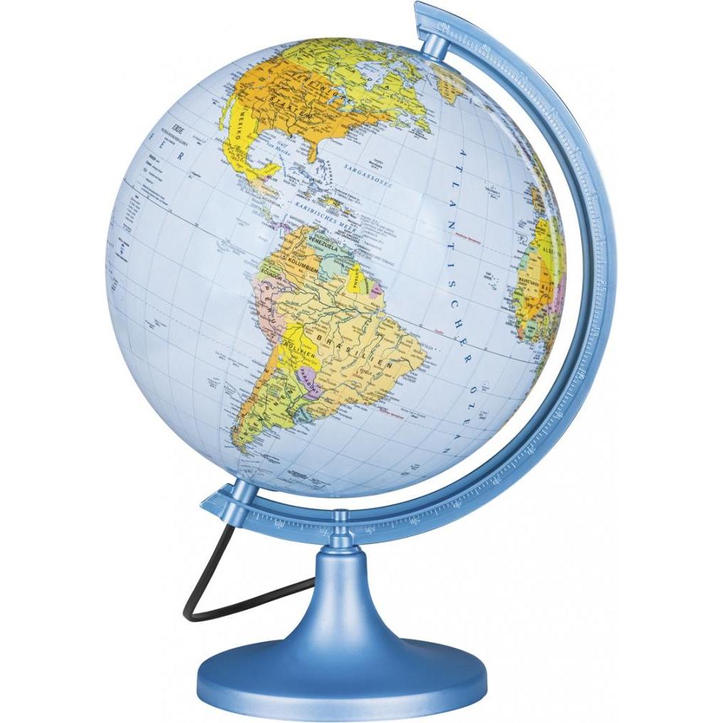 Donau, Globo, Politisch-physischer Globus, beleuchtet (25 cm)