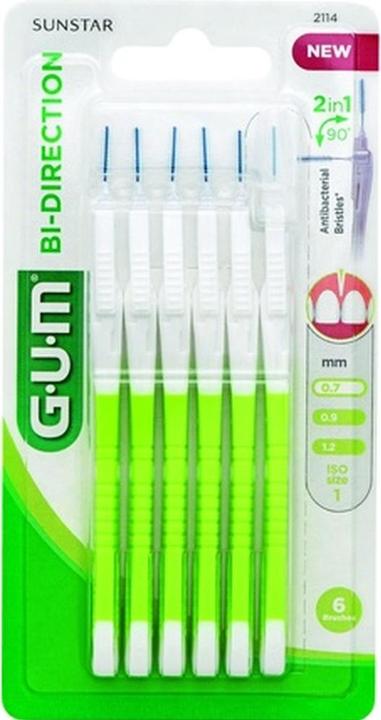 Image du produit Sunstar Gum GOMME BI-DIRECTION VERTE 0.7 (2x, 0.70 mm)