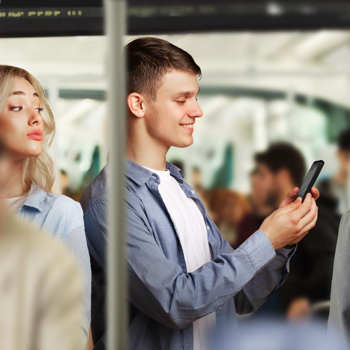 Actual product image Avizar Privacy glass screen protector (1 pcs., Samsung Galaxy A14)