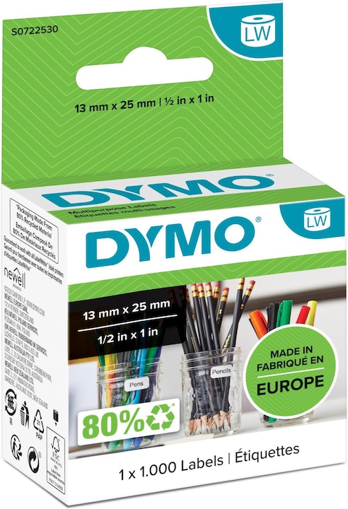 Actual product image Dymo S0722530 Multipurpose labels