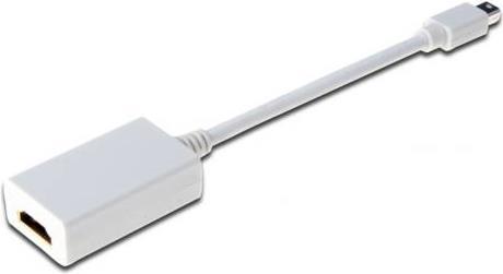Produktbild Digitus DP Adapterk.,mini DP-HD 0.15m (HDMI, 15 cm)
