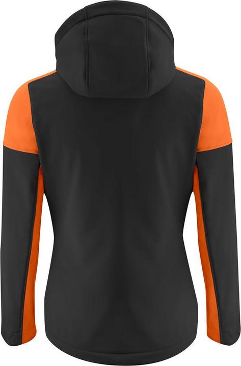 Productafbeelding Sharp Printer Prime Softshell Jas dames zwart/oranje - maat XXL (XXL)