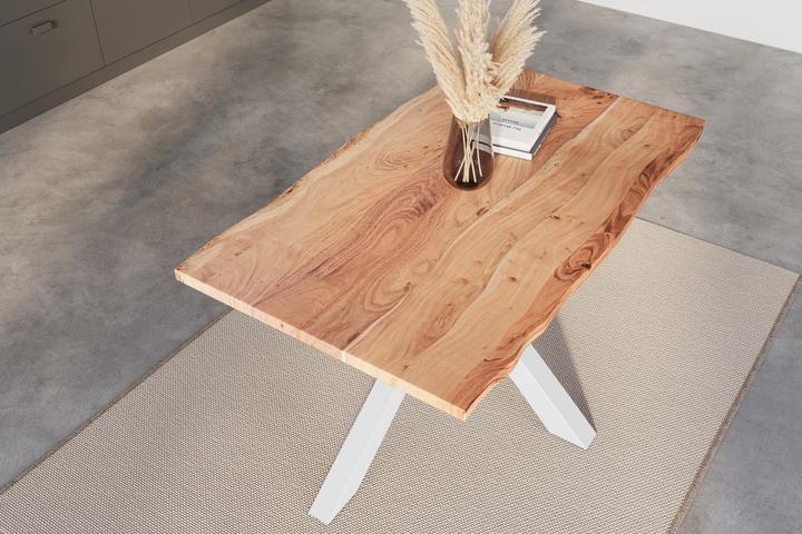 Actual product image SAM KALEA Baumkante massiv Akazie (120 x 80 x 77 cm)