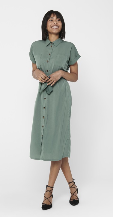 Produktbild Only Bindegürtel Blusenkleid (42)