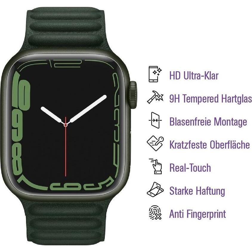 Thumbnail - Protectorking 1x UV Liquid Echtes Tempered 9H Panzerhartglas 3D KLAR, Smartwatch Schutzfolie