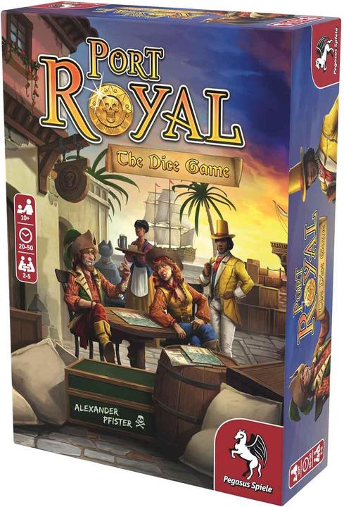 Actual product image Pegasus Port Royal - The Dice Game (English Edition) (English, 2 - 5 Players)