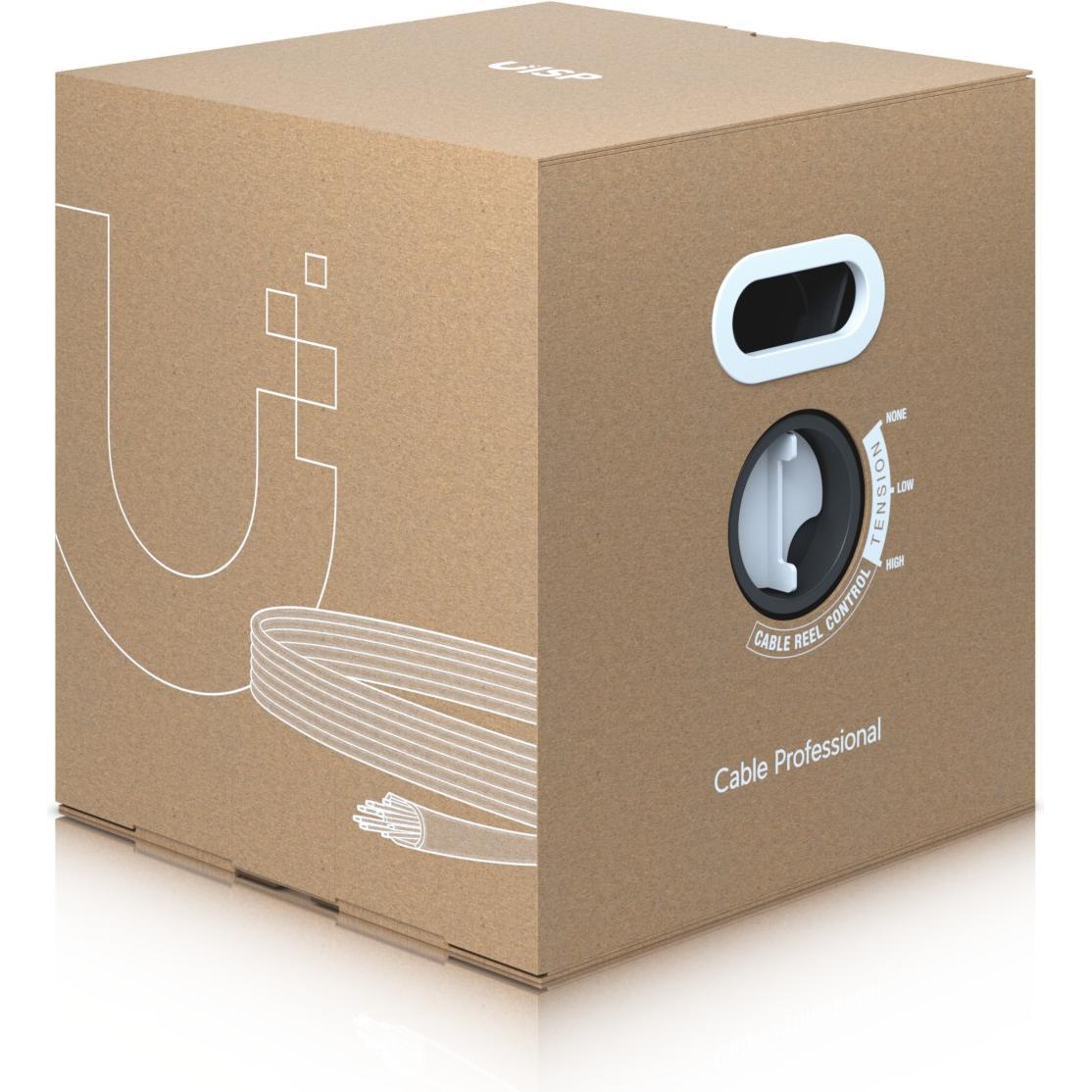 Ubiquiti UISP-Cable-Pro - Cat. 5e Ethernet-Kabel in Industriequalität, 305 m (STP, CAT5e, 305 m), Ne