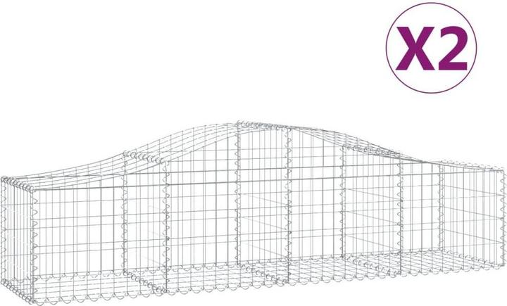 Produktbild vidaXL Gabionenkorb