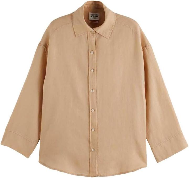 Immagine prodotto Scotch & Soda Camicia di Lino a Maniche Lunghe (38)