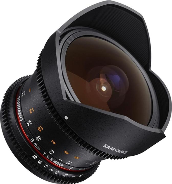 Produktbild Samyang 8mm T3.8 CSII VDSLR II Canon EF (Canon EF, APS-C / DX)