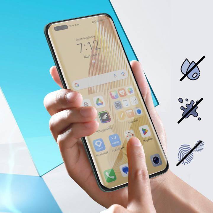 Image du produit Avizar Film de protection d'écran en verre avec lumière UV (1 pcs, Honor Magic5 Pro)