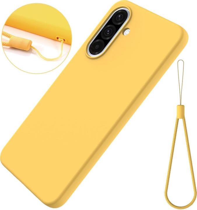 Produktbild Cover-Discount Galaxy A37 Silikon Gummi Hülle mit Riemen (Samsung Galaxy A37)