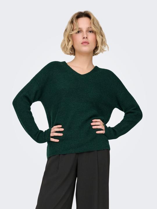 Actual product image Only V-neck knit jumper (XL)