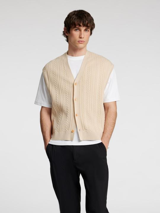 Produktbild Selected Homme Zopfstrick Strickweste (M)
