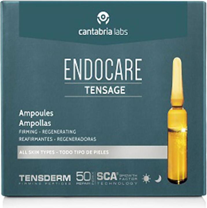 Actual product image Endocare Tensage Ampoules 20 x 2ml - Pack of 20 (40 ml)