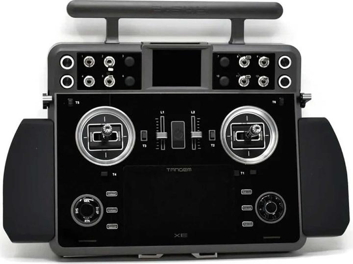 Produktbild FrSky TANDEM XE EU/LBT Glossy black panel Senderset 2,4Ghz Akku, Softcase