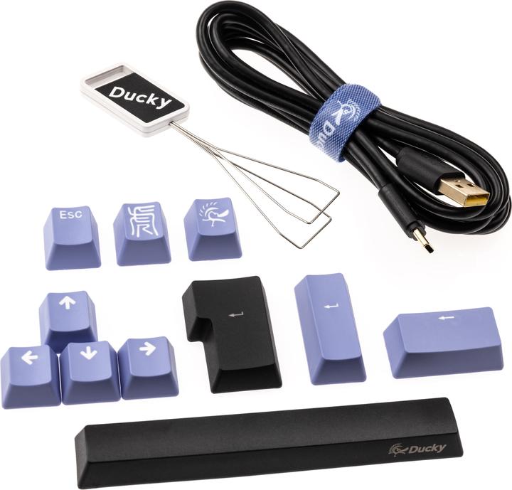 Image du produit Ducky One 2 Pro Mini clavier de jeu, RGB LED - Cherry (Allemagne, Filaire)