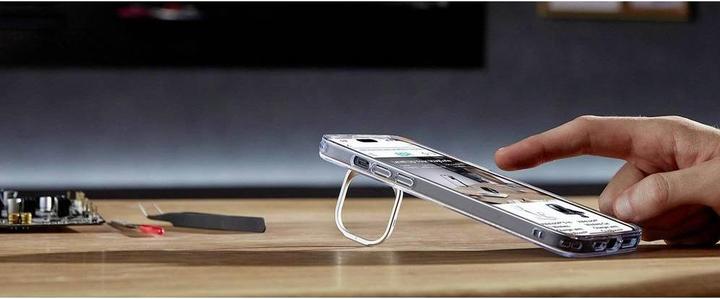 Actual product image ESR Classic Hybrid HaloLock Case with Stash Stand (Apple iPhone 15)