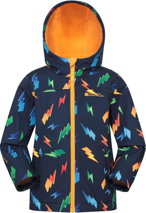 Immagine prodotto Mountain Warehouse Exodus Giacca Soft Shell Stampato Bambini (104)