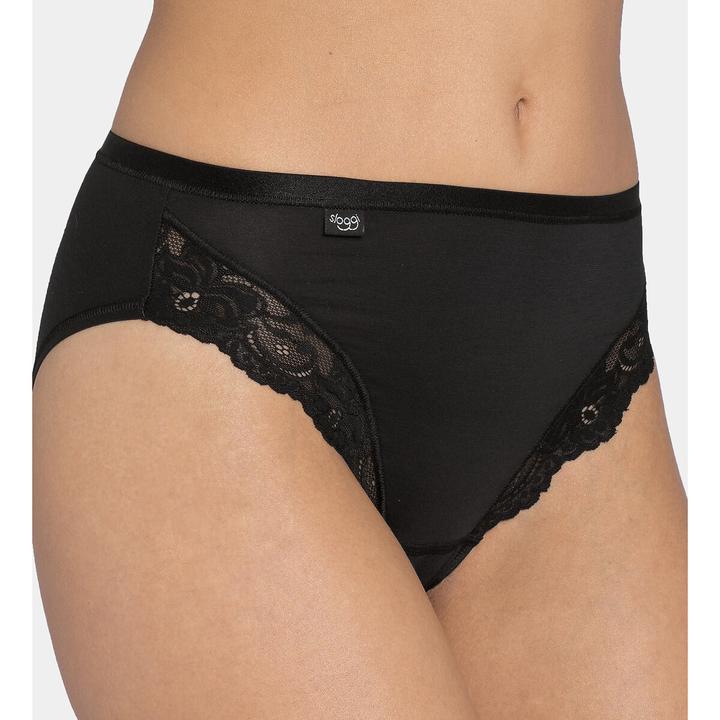 Produktbild Sloggi 4er-Pack Slips mit hohem Beinausschnitt Romance (38, 4er Pack)
