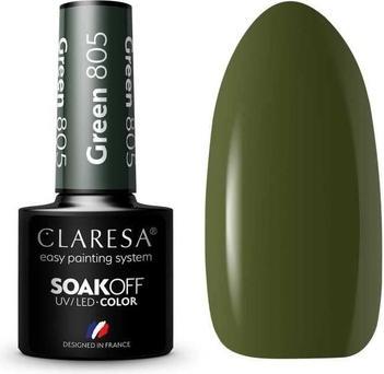 Produktbild Claresa 805 Grüner UV-Nagellack 5ml (UV-Gel Lack)
