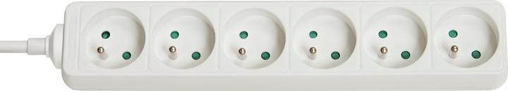 Produktbild Lindy 6 way Mains Gang Socket FR France (6 x, CEE 7/5, 1.40 m)