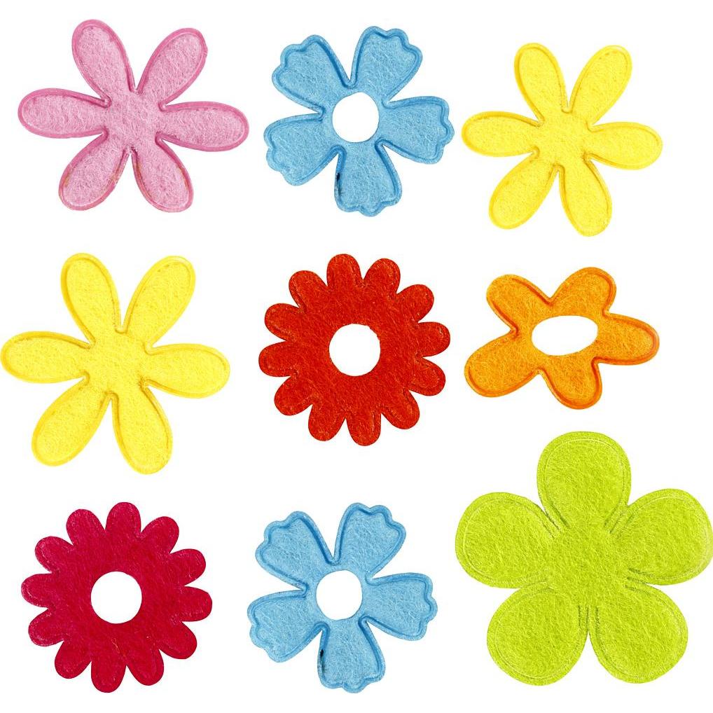 Creativ Company Felt Flowers