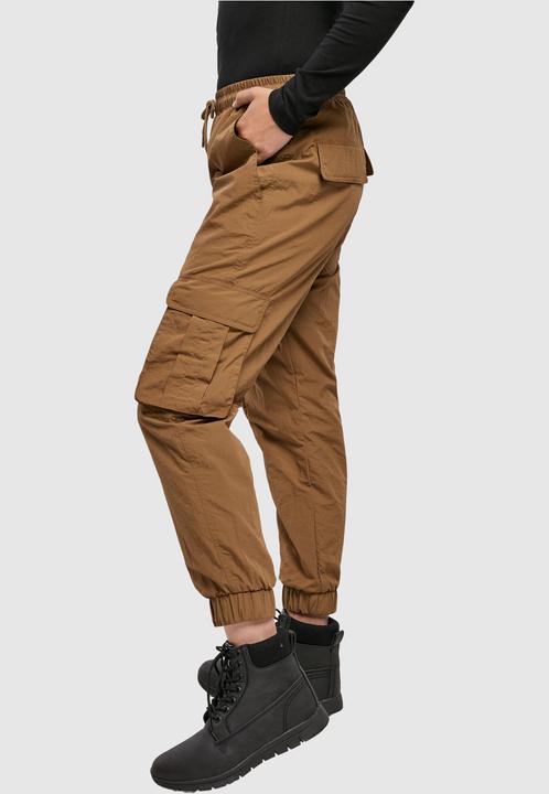 Produktbild Urban Classics Ladies High Waist Crinkle Nylon Cargo Pants (S)