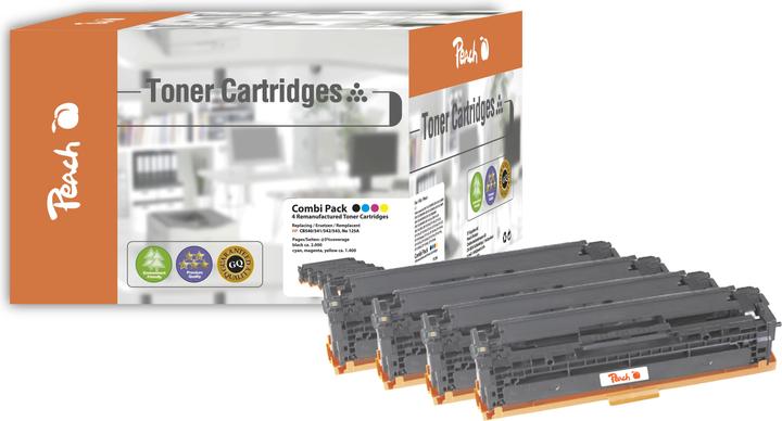 Produktbild Peach Toner CB54A- Serie Combi Pack (BK, C, M, Y)