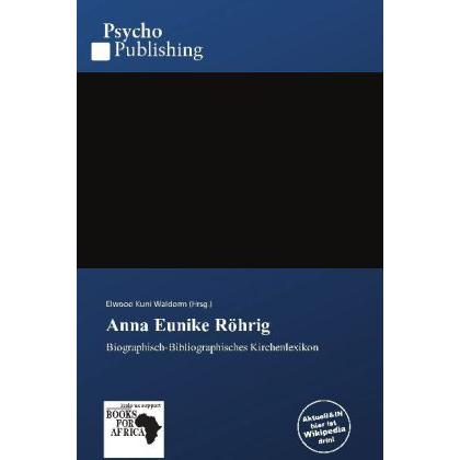 Anna Eunike Röhrig, Ratgeber
