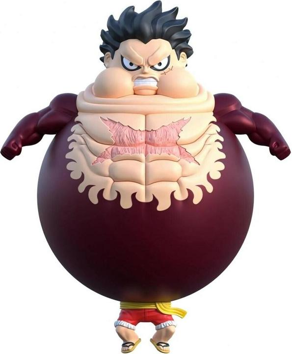 Actual product image Together Plus ONE PIECE - Luffy "Tankman" - Figurine Elastikorps 23cm