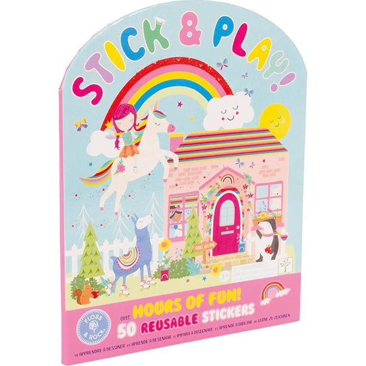 ‎Floss & Rock, Sticker, FLOSS & ROCK Stick & Play Rainbow Fairy - 48P6036