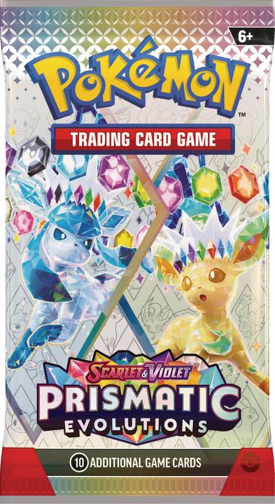 Actual product image Pokémon Prismatic Evolutions (English, Bundle)