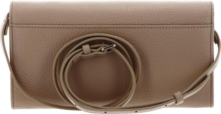 Actual product image Coccinelle Metallic Soft Mini Bag Wallet Grained Leather