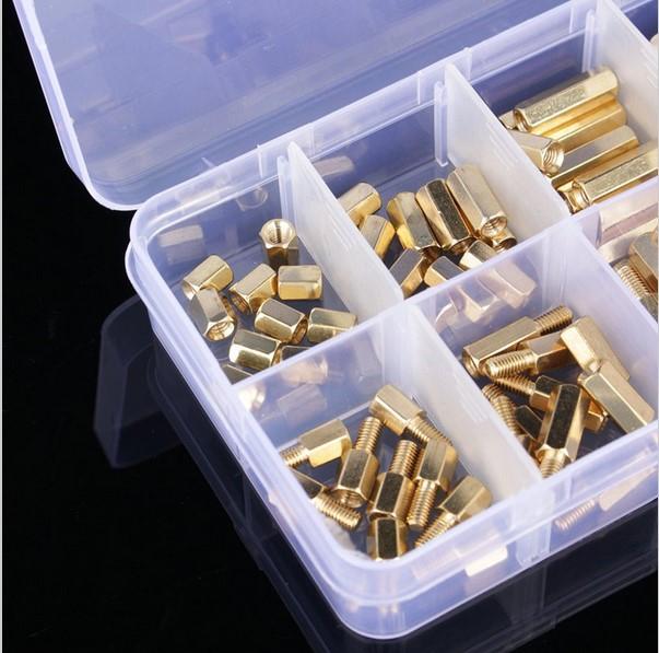 Actual product image Play-Zone 120-piece set with spacers 6mm 20mm screws and