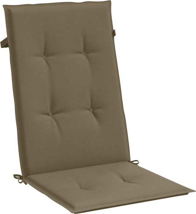 Immagine prodotto VidaXL Cuscini dello schienale alto 2 pezzi in tessuto (120 x 50 x 4 cm)