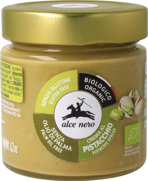 Actual product image Alce Nero Pistachio cream (180 g)