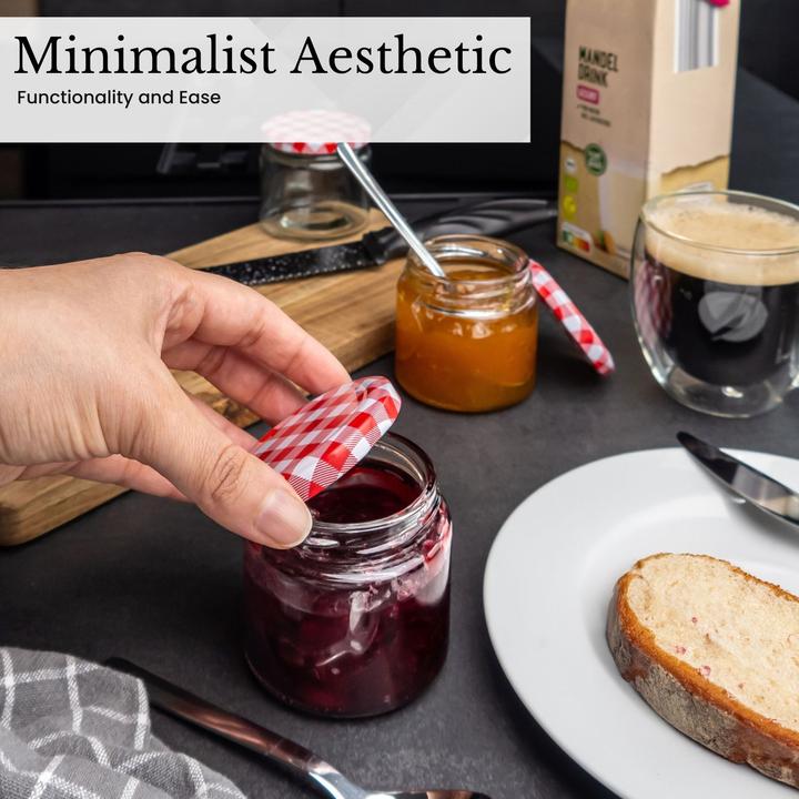 Produktbild Intirilife Einmachgläser mit Deckel (25 Stk., 0.15 l)