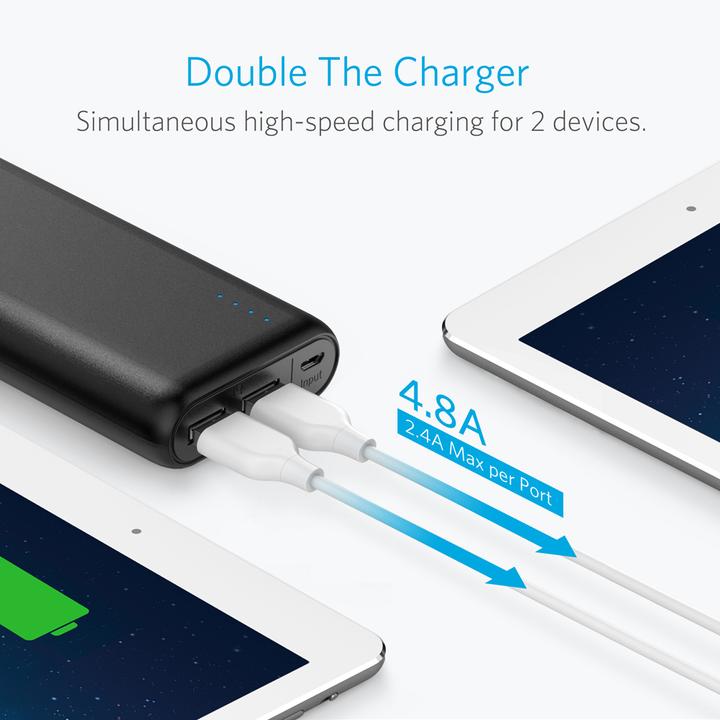 Actual product image Anker PowerCore 20100 (20100 mAh, 74.37 Wh)