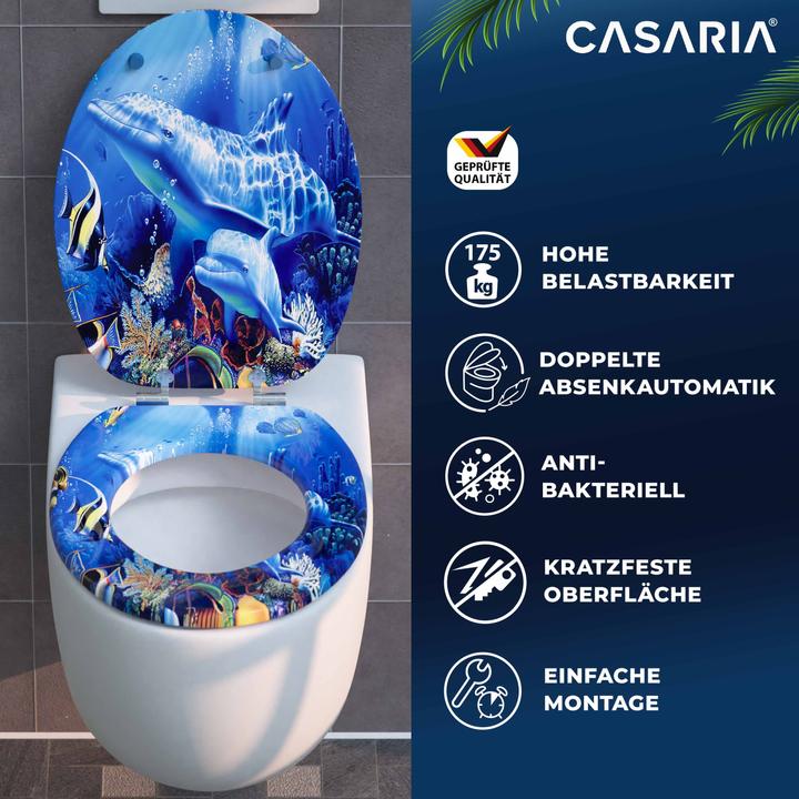 Produktbild Casaria Toilettendeckel
