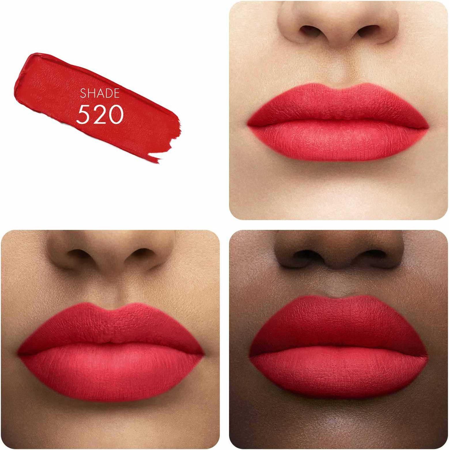 Thumbnail - Guerlain, Lippenstift + Lipgloss, KissLips Tender Matte No 520 (520 Sexy Coral)