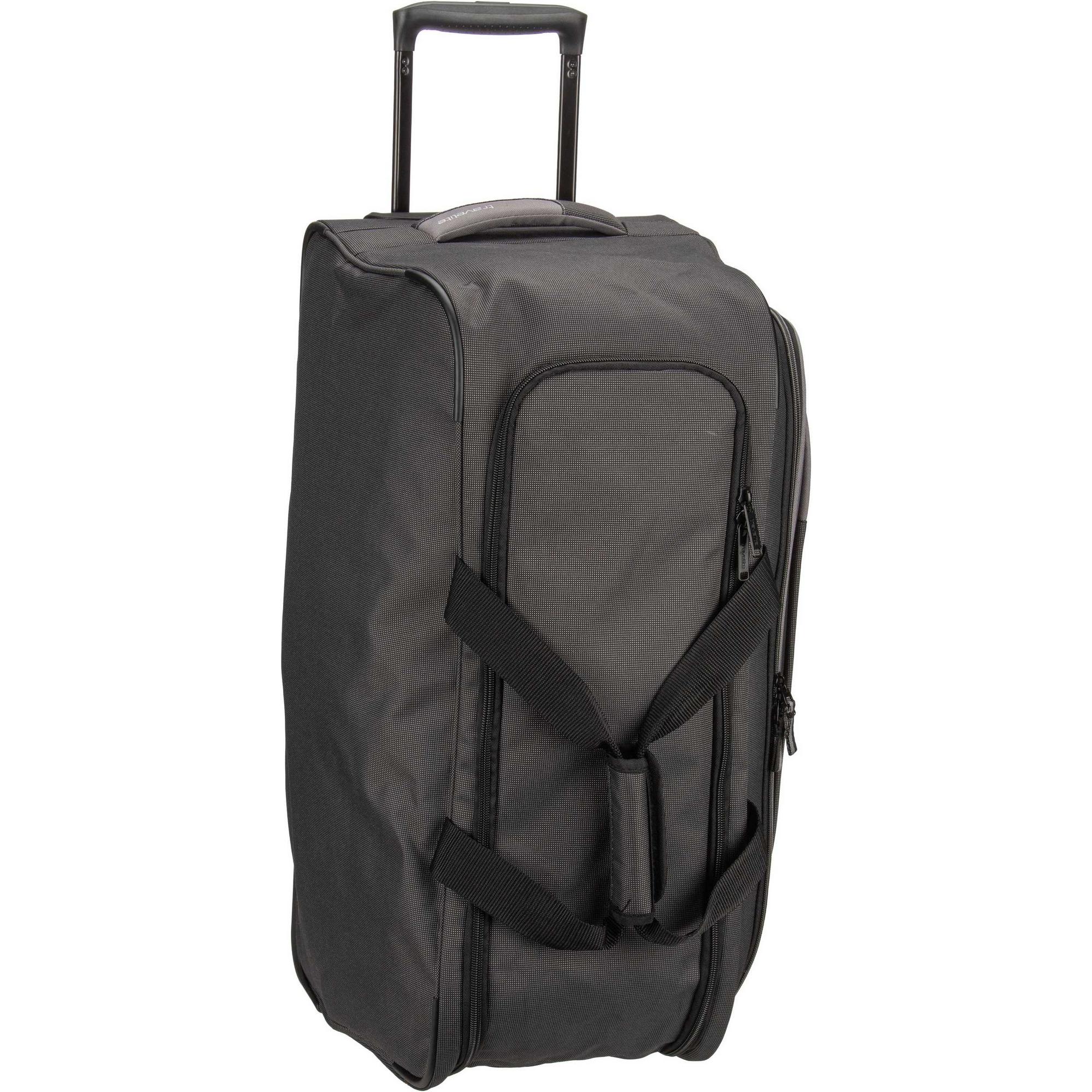 Travelite, Koffer, Reisetasche mit Rollen Viia Rollenreisetasche, Schwarz, (61 l, L (90 - 115l))
