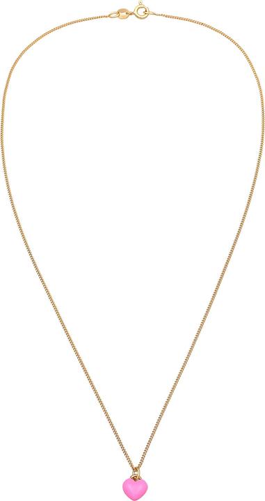 Image du produit Elli Coeur (Argent 925 sterling plaqué or, Émail, Pas de pierre, 40 cm)